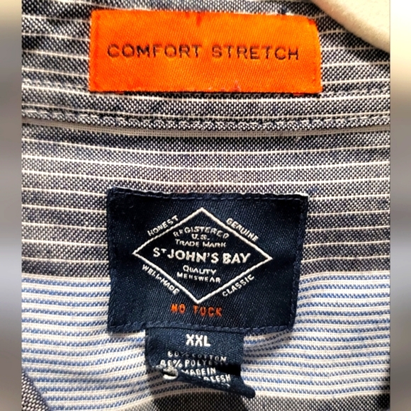 St. John's Bay Short Sleeve Button-up Shirt XXL - Picture 3 of 4